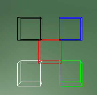 北斗三维对角相邻网格
