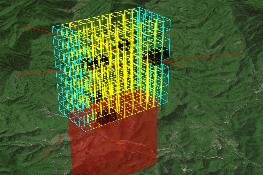 多飞行碰撞网格检测